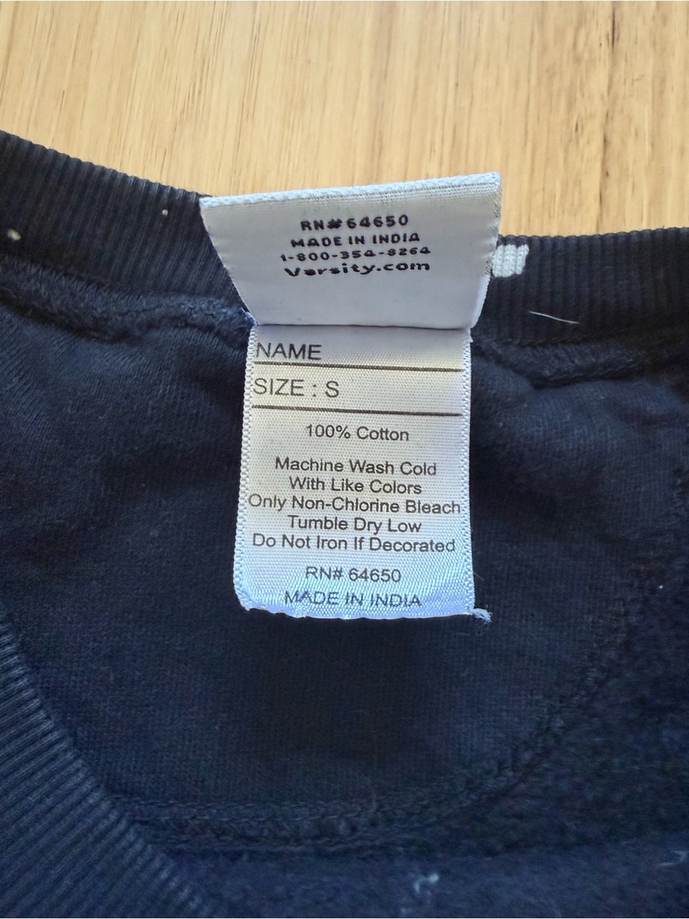 Varsity Brand bobcats cropped sweatshirt - Picture 3 of 4